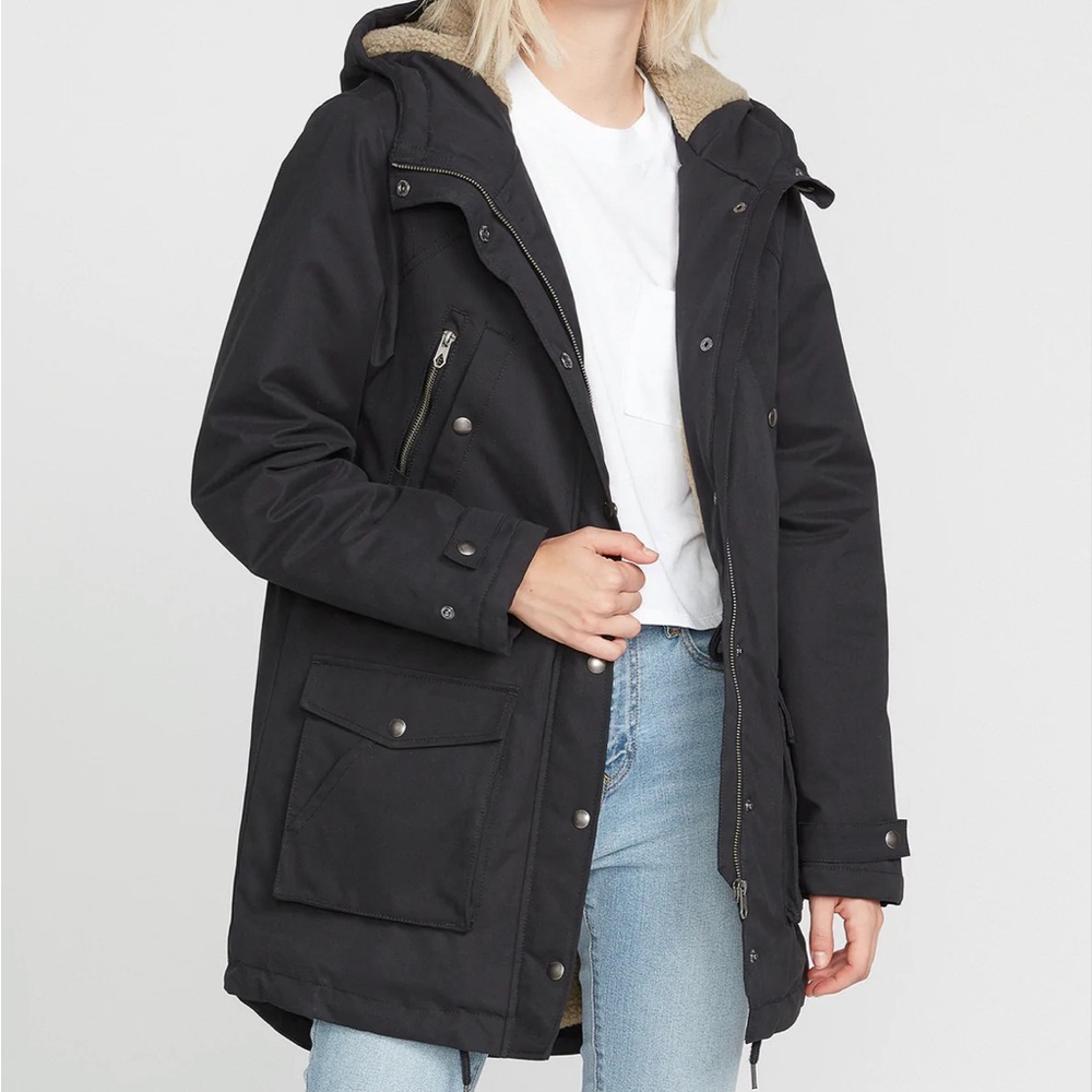 Volcom woman jacket- black